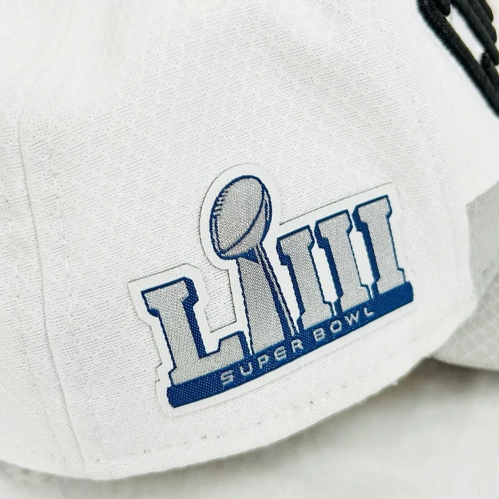 New Era New England Patriots Super Bowl 53 Champs 9FORTY Hat Cap Adjustable Snap